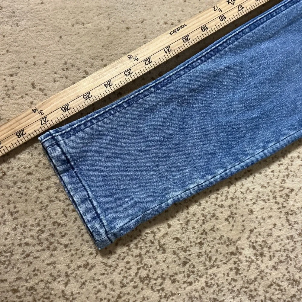 Democracy Ab Technology Skinny Jeans Womens 6 Blue Stretch Denim Tummy Control